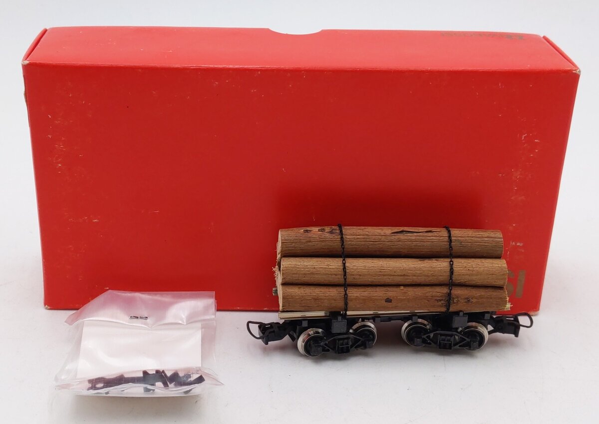 Rivarossi 2349 HO Log Buggie Car EX/Box