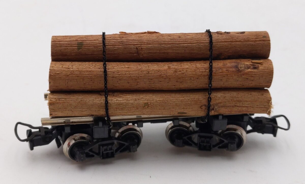 Rivarossi 2349 HO Log Buggie Car EX/Box