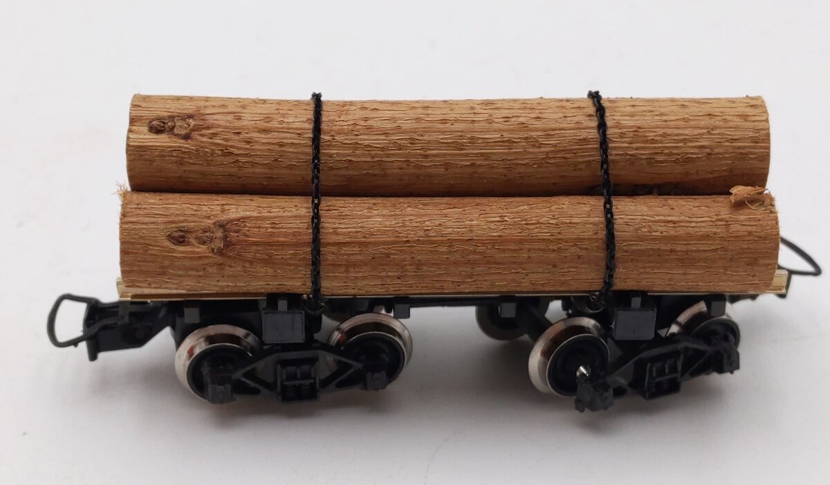 Rivarossi 2349 HO Log Buggie Car EX/Box