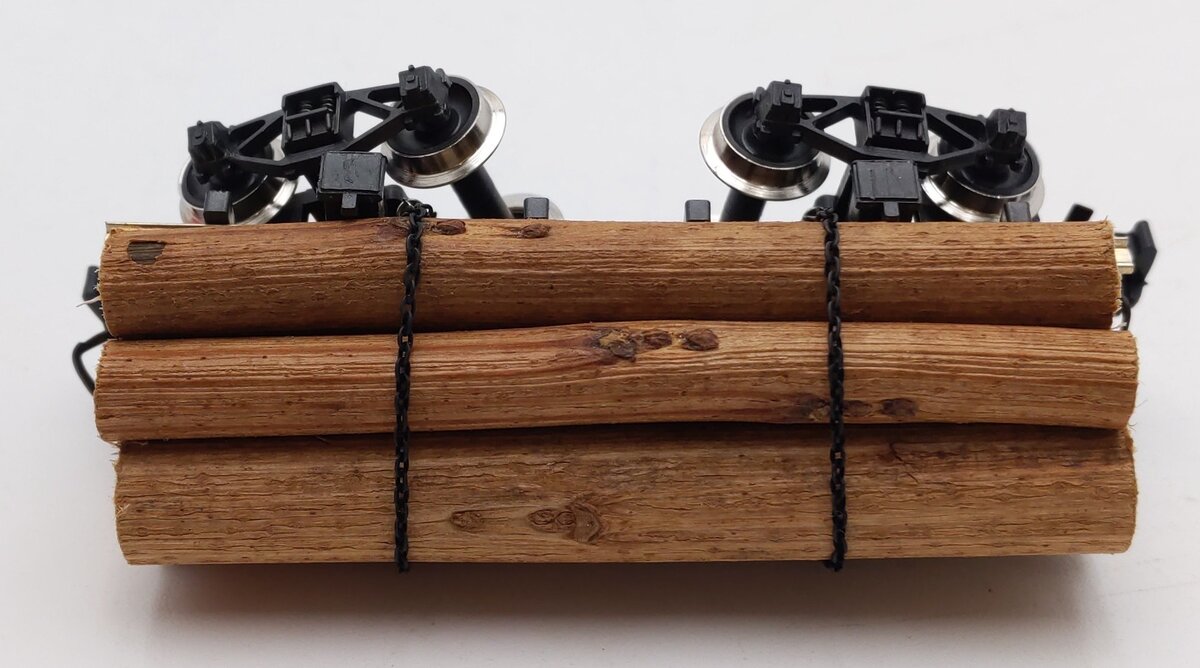 Rivarossi 2349 HO Log Buggie Car EX/Box