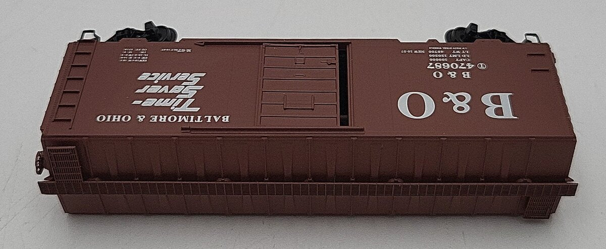 Micro-Trains 02000346 N Scale B&O 40' Standard Single Door Boxcar #470687 EX/Box