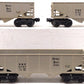 Lionel 6-6137 Nickel Plate Road Two Bay Hopper (3) VG