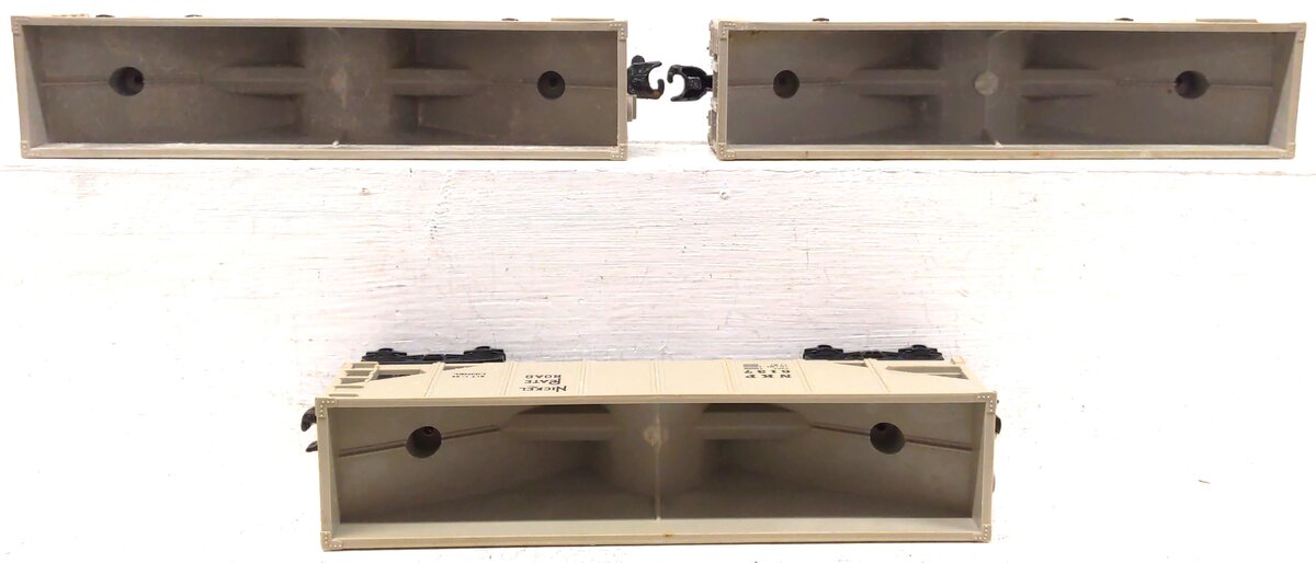 Lionel 6-6137 Nickel Plate Road Two Bay Hopper (3) VG