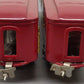 MTH 11-80027 O Vermillion/Maroon Lionel Corporation Tinplate Passenger Cars VG