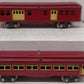 MTH 11-80027 O Vermillion/Maroon Lionel Corporation Tinplate Passenger Cars VG