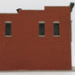 O Gauge Custom Undecorated Red Brick Building EX