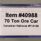 Atlas 40988 N Canadian National Trainman 70-Ton Ore Car #114139 LN/Box