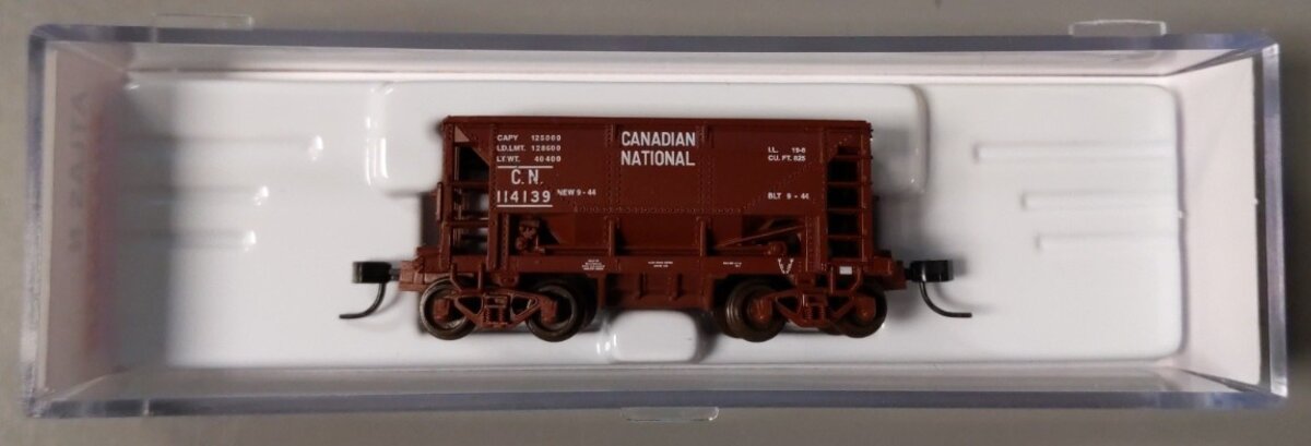 Atlas 40988 N Canadian National Trainman 70-Ton Ore Car #114139 LN/Box