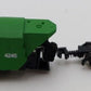 T Gauge Four-Axle Motorized Diesel Locomotive-Green VG