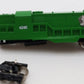 T Gauge Four-Axle Motorized Diesel Locomotive-Green VG