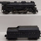 Lionel 2026 Vintage O Lionel Lines 2-6-2 Steam Locomotive w/1130T Tender VG