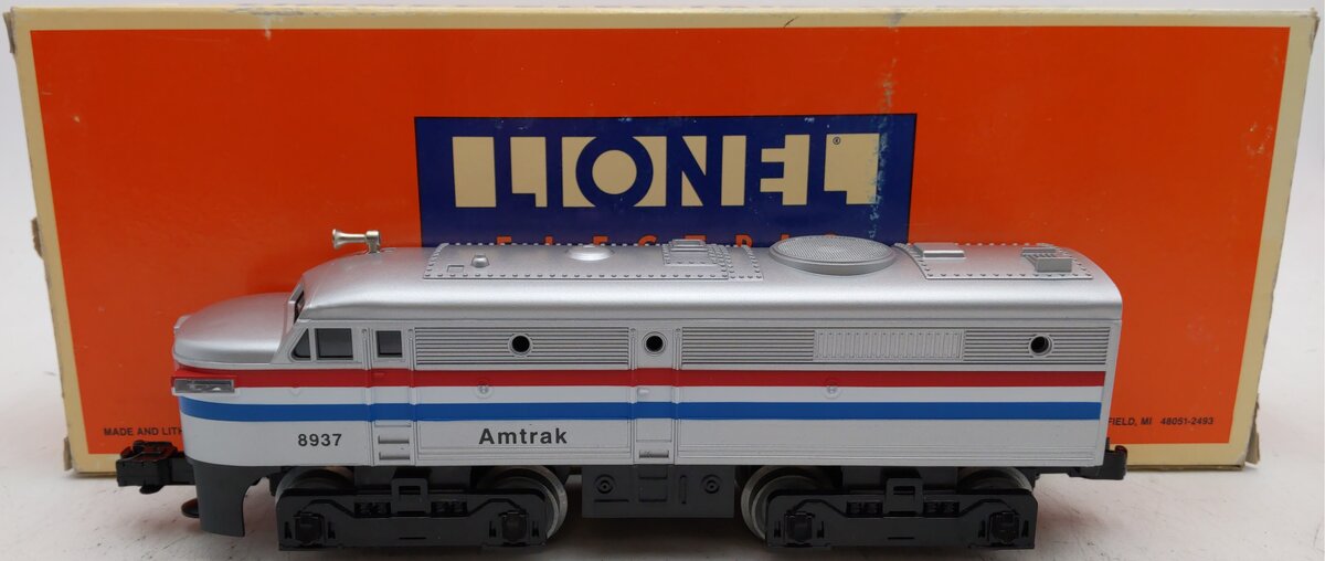 Lionel 6-18937 O Gauge Amtrak FA-2 Alco A Dummy Diesel Locomotive #8937 EX/Box