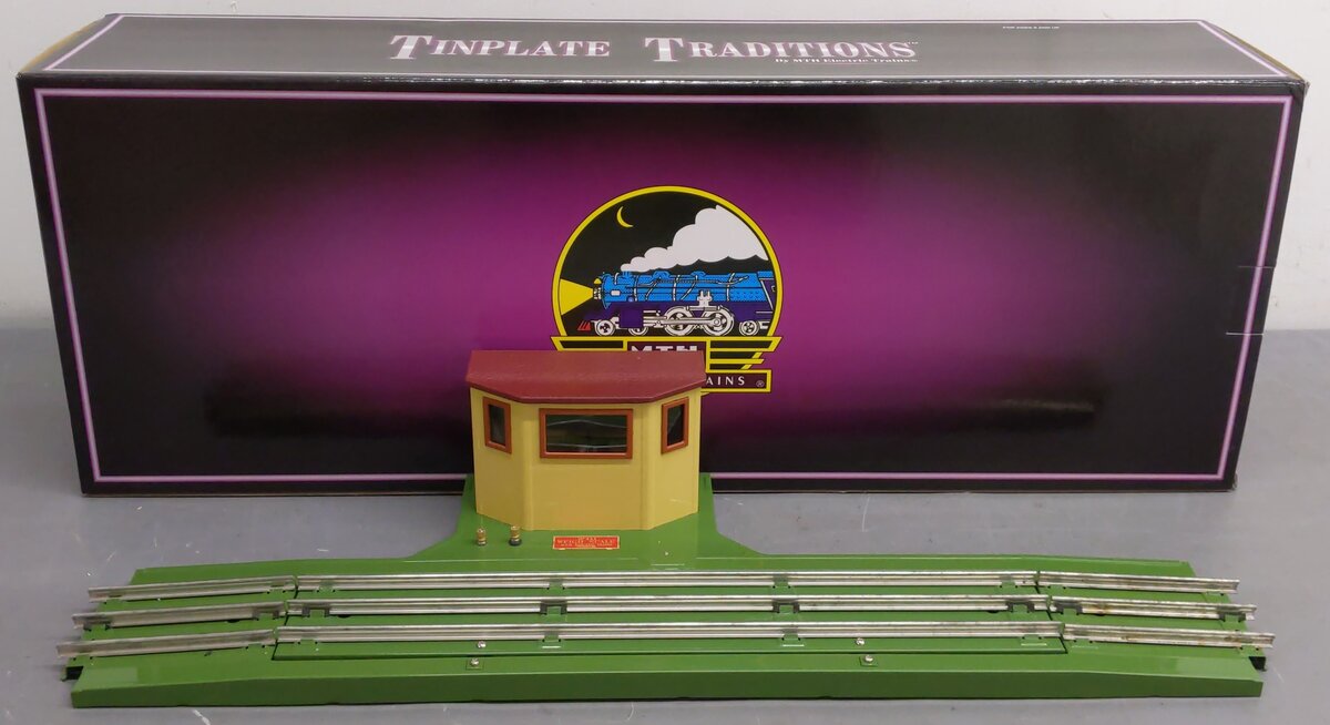 MTH 10-1069 Standard Gauge Green and Cream Weighing Station #441 EX/Box