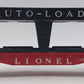 Lionel 6414 Vintage O Evans Autoloader with 4 Automobiles VG