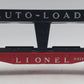 Lionel 6414 Vintage O Evans Autoloader with 4 Automobiles VG