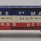 K-Line Nostalgia Train Works State of Maine New Haven Boxcar #45090 VG