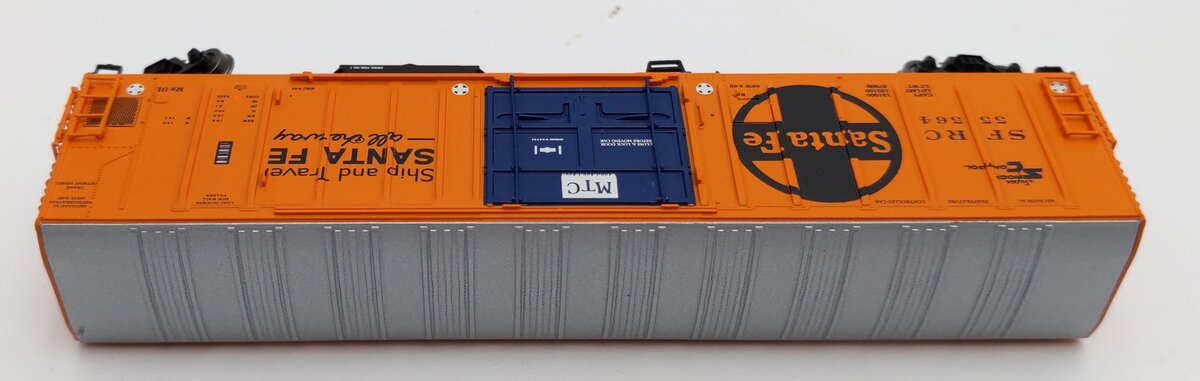 InterMountain 68824-04 N Scale Santa Fe Refrigerator Car #55564 LN/Box