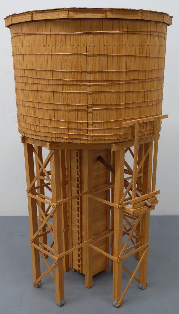 O Gauge Custom Wooden Water Tower EX
