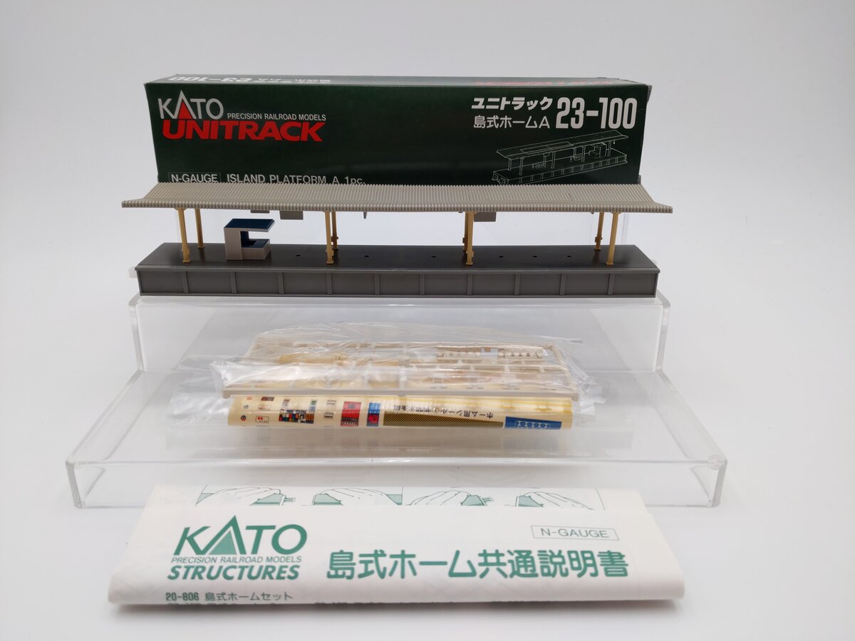 Kato 23-100 N Scale Island Platform Set Version A