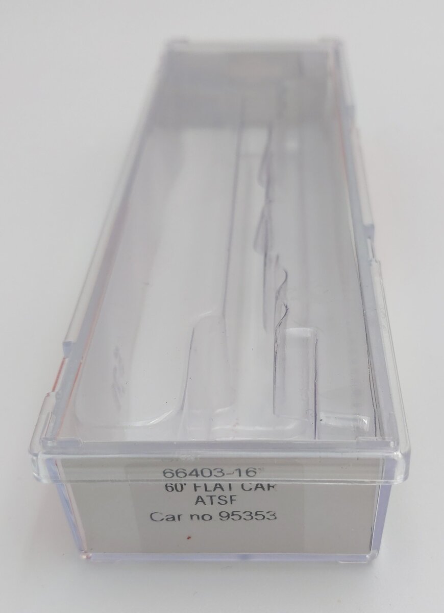 InterMountain 66403-16 N Scale ATSF Flat Car #95353 LN/Box