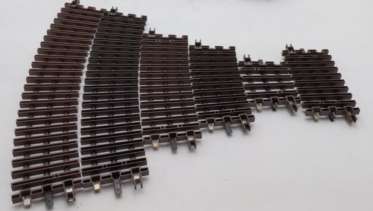 Atlas O Gauge Assorted Curved And Straight Track Sections [13] EX