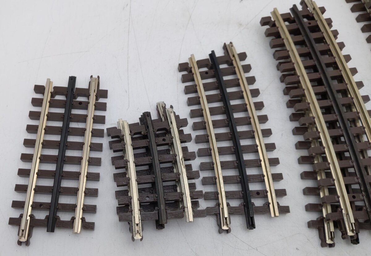 Atlas O Gauge Assorted Curved And Straight Track Sections [13] EX