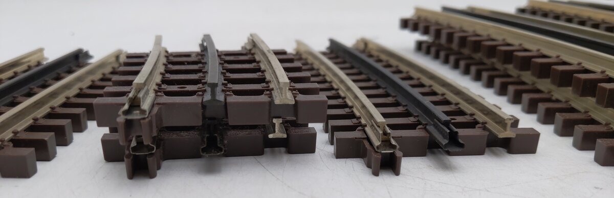 Atlas O Gauge Assorted Curved And Straight Track Sections [13] EX