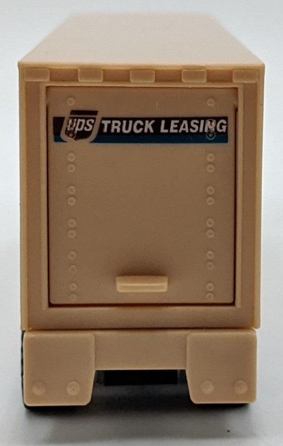 Ertl 1:64 Scale Diecast UPS Truck Leasing Semi Tractor W/Trailer VG