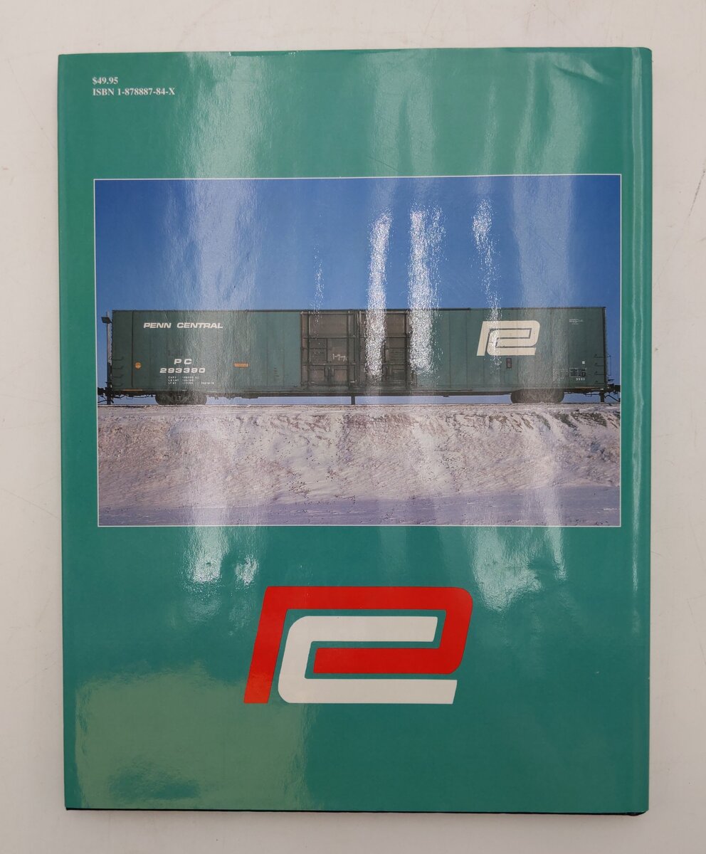 Penn Central Color Guide to Freight and Passenger Equipment Hardcover Book EX