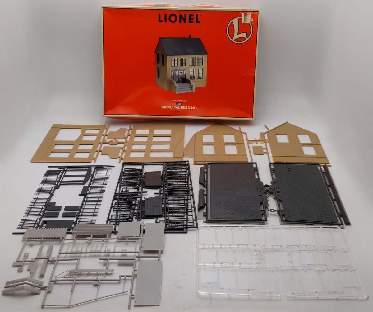 Lionel 6-22915 O Municipal Building Kit EX/Box