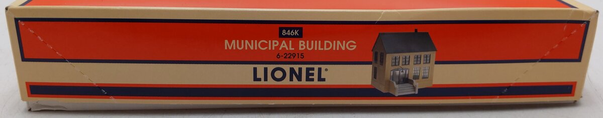 Lionel 6-22915 O Municipal Building Kit EX/Box
