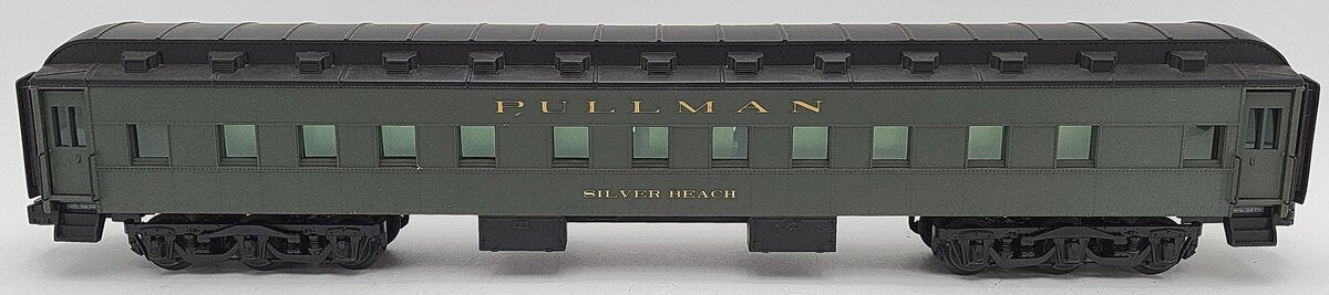 Lionel 6-25543 O Gauge ATSF Heavyweight “Silver Beach” Passenger Car EX