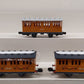 Lionel O Gauge Assorted Thomas and Friends Passenger Cars [3] EX