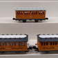 Lionel O Gauge Assorted Thomas and Friends Passenger Cars [3] EX