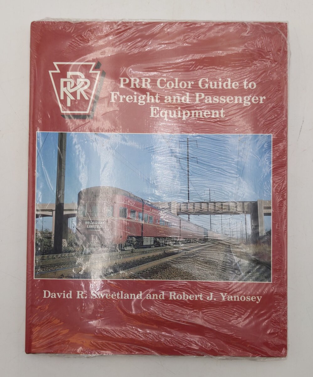 PRR Color Guide to Freight &Passenger Equipment Hardcover Book David R Sweetland MT