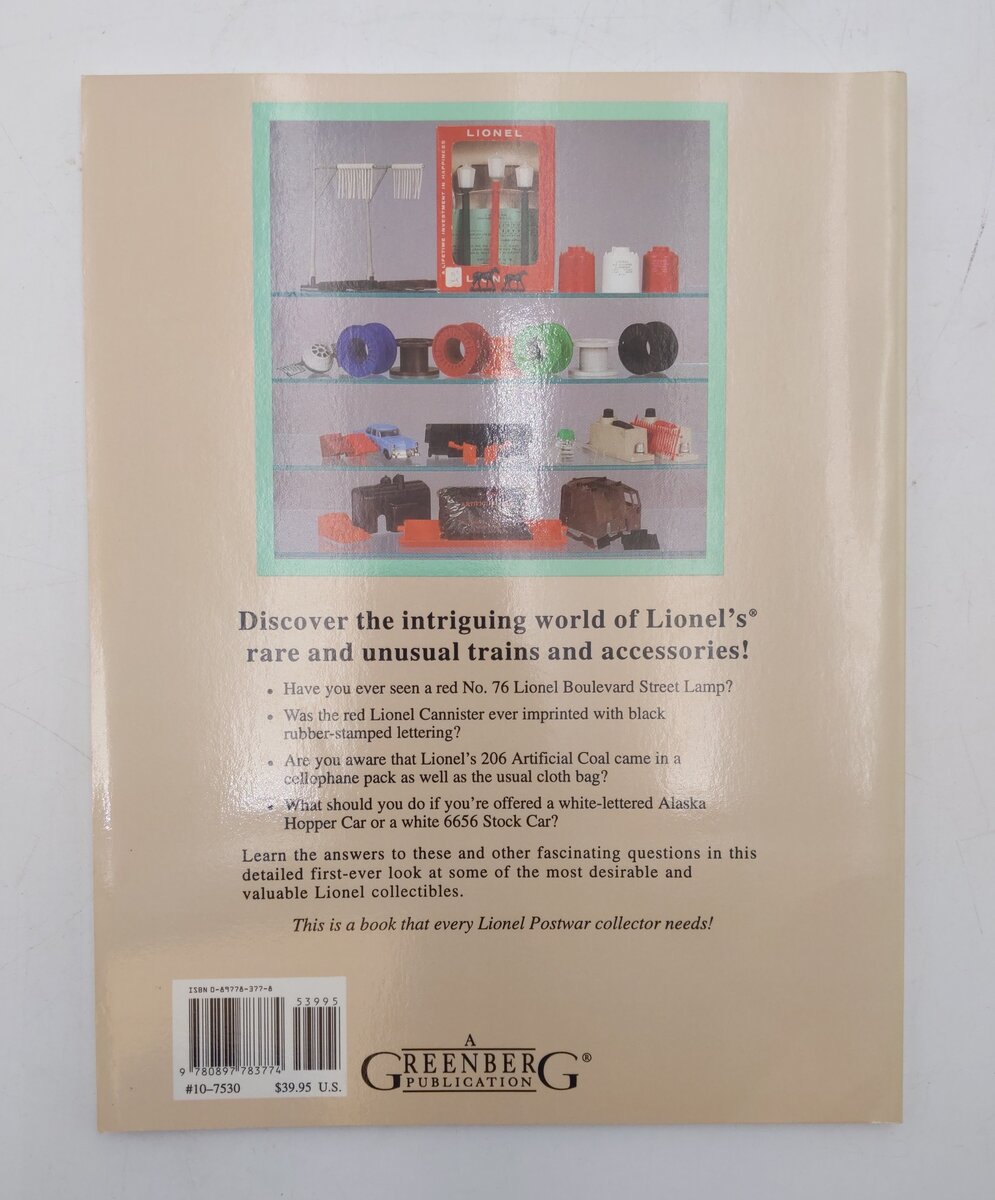Greenberg's Guide to Lionel Trains, 1945-1969 vOL.1945-69 Paperback Book EX