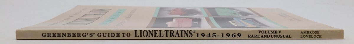 Greenberg's Guide to Lionel Trains, 1945-1969 vOL.1945-69 Paperback Book EX