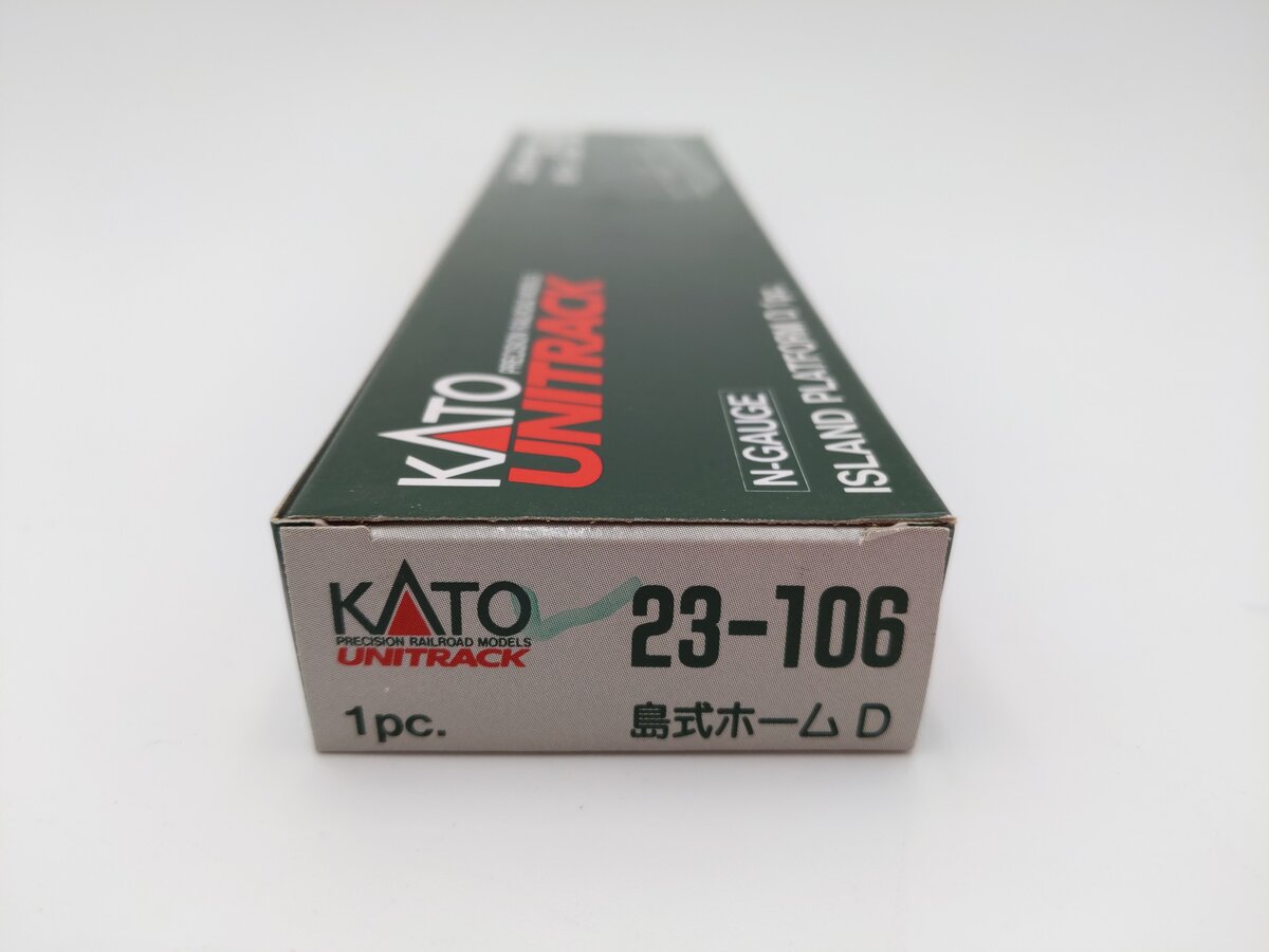 Kato 23-106 N Scale Unitrack Island Platform D Kit EX/Box