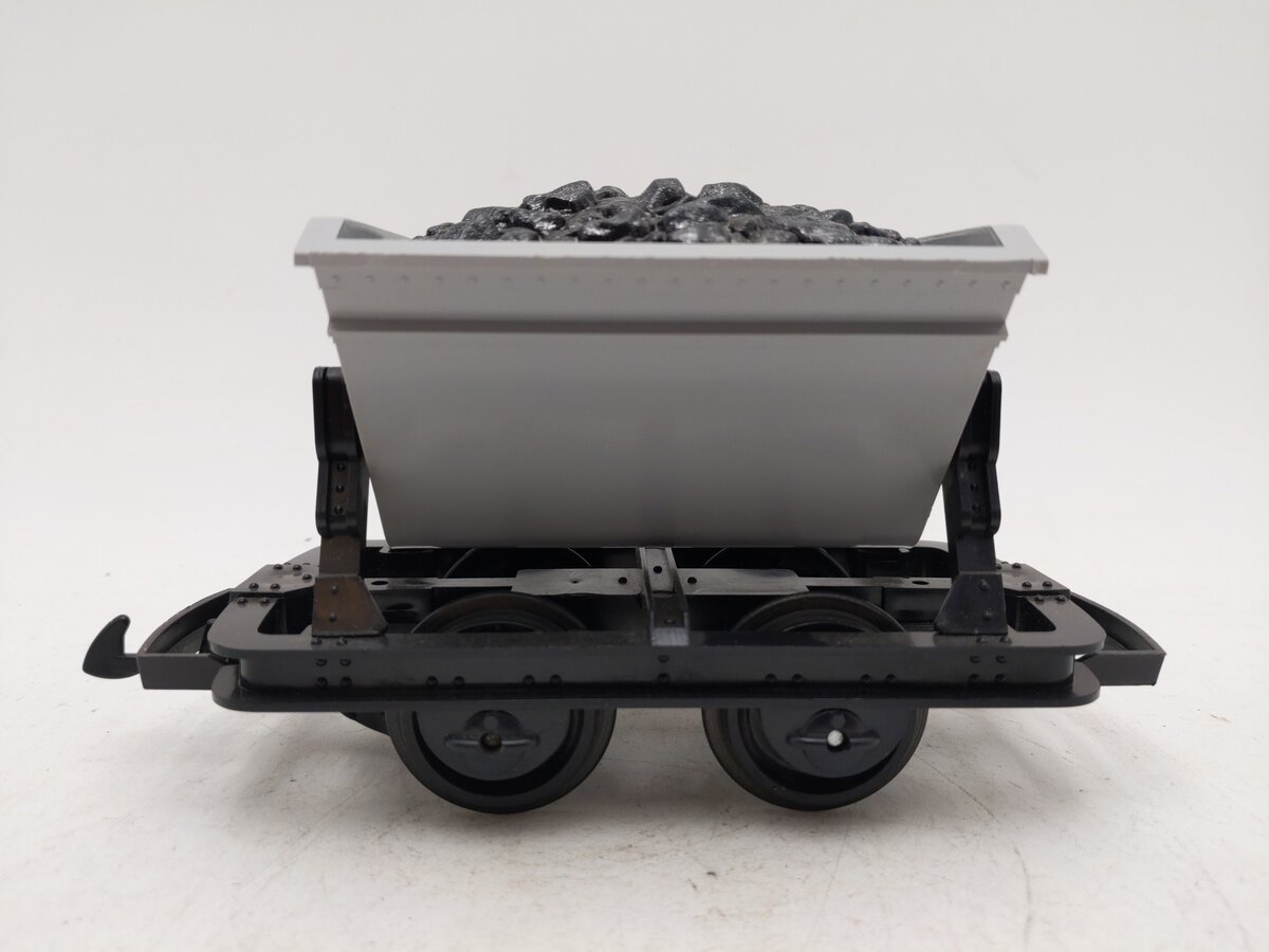 LGB 4143 G Scale Short Gray Coal Dump Car EX/Box