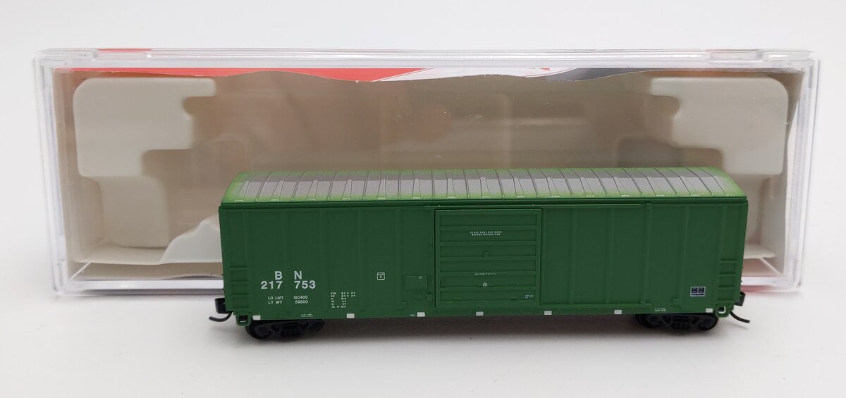 InterMountain 67514-05 N Scale Burlington Northern Boxcar #217753 EX/Box