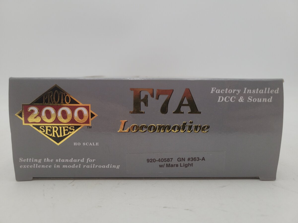 Proto 2000 920-40587 HO Great Northern EMD F7A Diesel Locomotive #363A w/ DCC EX/Box