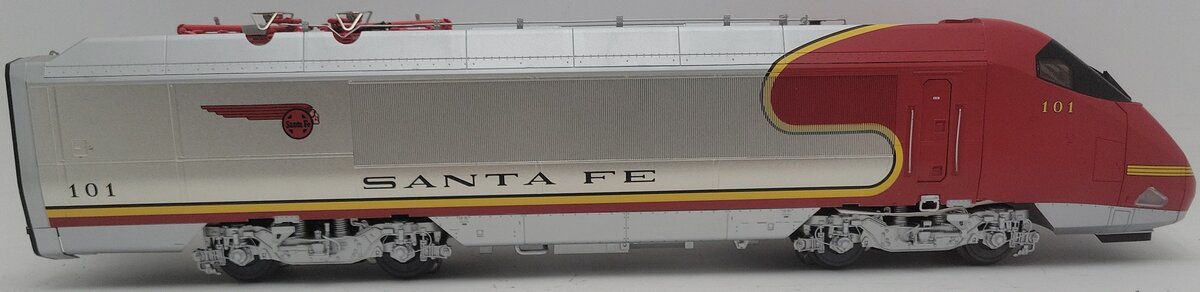 Lionel O Gauge Santa Fe Electric Locomotive #101 EX