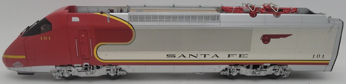 Lionel O Gauge Santa Fe Electric Locomotive #101 EX