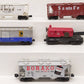 Lionel & Weaver O Assorted Freight Cars: 6-9801, 6-6560, 3030, 3031, & 3028 [5] VG/Box