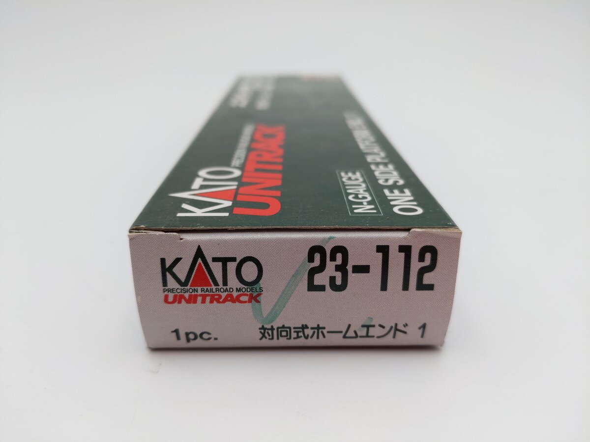 Kato 23-112 N 7-7/8" One-Sided Platform End #1 EX/Box