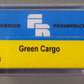 Freudenreich 46.337.01 Z Scale Green Cargo Class Eanos Gondola Car w/ Load LN/Box