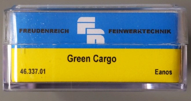 Freudenreich 46.337.01 Z Scale Green Cargo Class Eanos Gondola Car w/ Load LN/Box