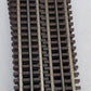 Atlas 6050 O Nickel Silver 10" Straight Track with Brown Ties (12) EX