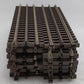 Atlas 6050 O Nickel Silver 10" Straight Track with Brown Ties (12) EX