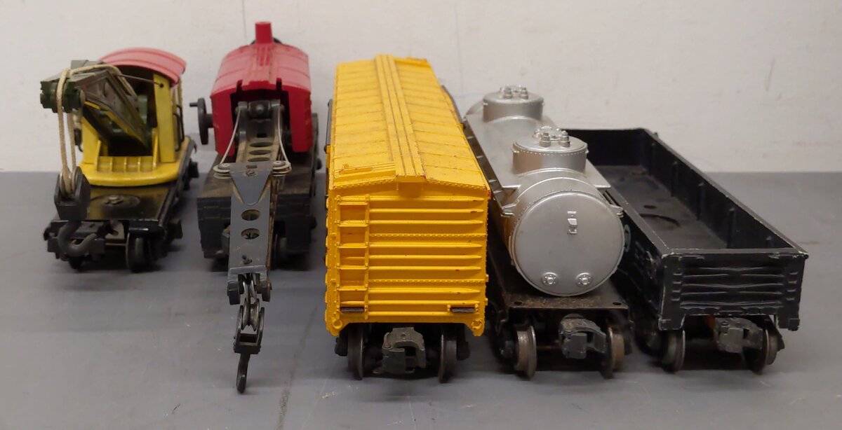 Lionel Vintage O Gauge Freight Cars: 6560, 347000, 2465, 63561, 2660 [5] EX